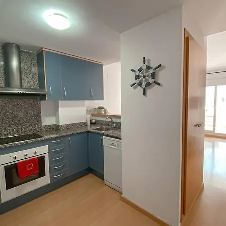 Apartamento Blue Marina - Terraza, piscina y Wifi gratis Rosas Exterior foto